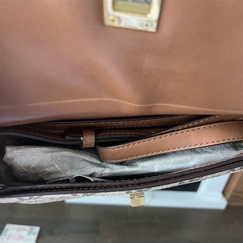 michael kors natalie medium leather messenger|NWT MICHAEL KORS Natalie Medium Leather Messenger .